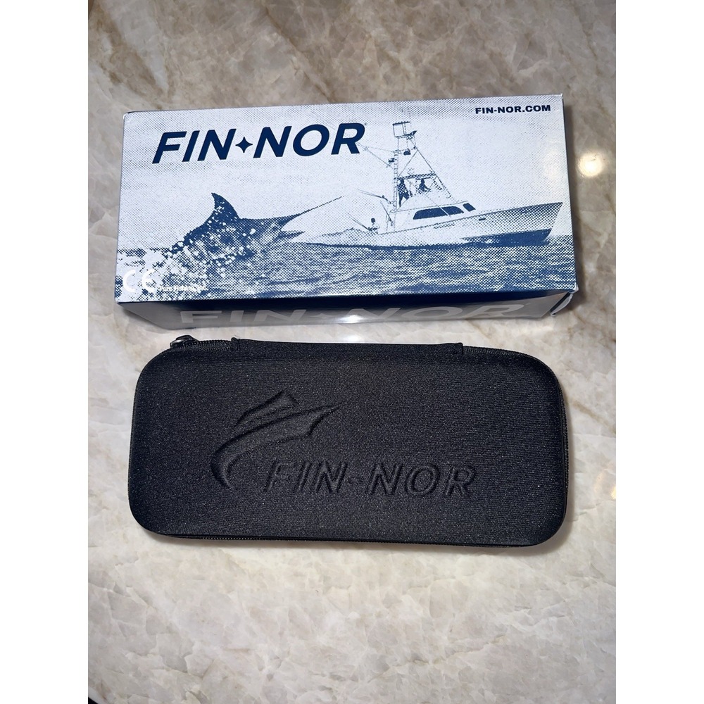 Fin-Nor Surf Candy Rose Gold, Brown, Amber, Stripe Gray GLS NIB $259 - Picture 8 of 10
